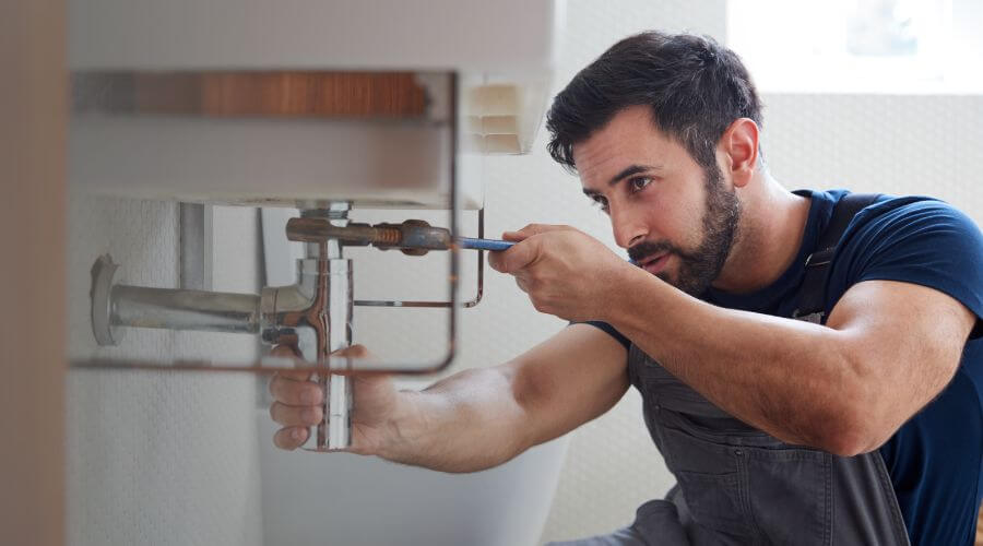 Faucet repair for sink in Denison, IA